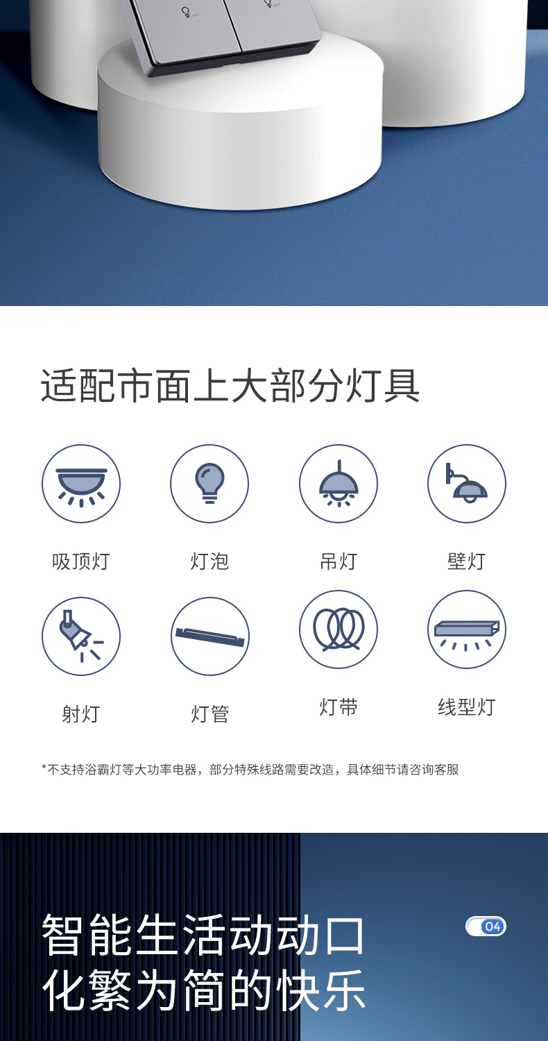 智能場(chǎng)景面板(機(jī)械自復(fù)位按鍵) 智能場(chǎng)景面板(機(jī)械自復(fù)位按鍵)